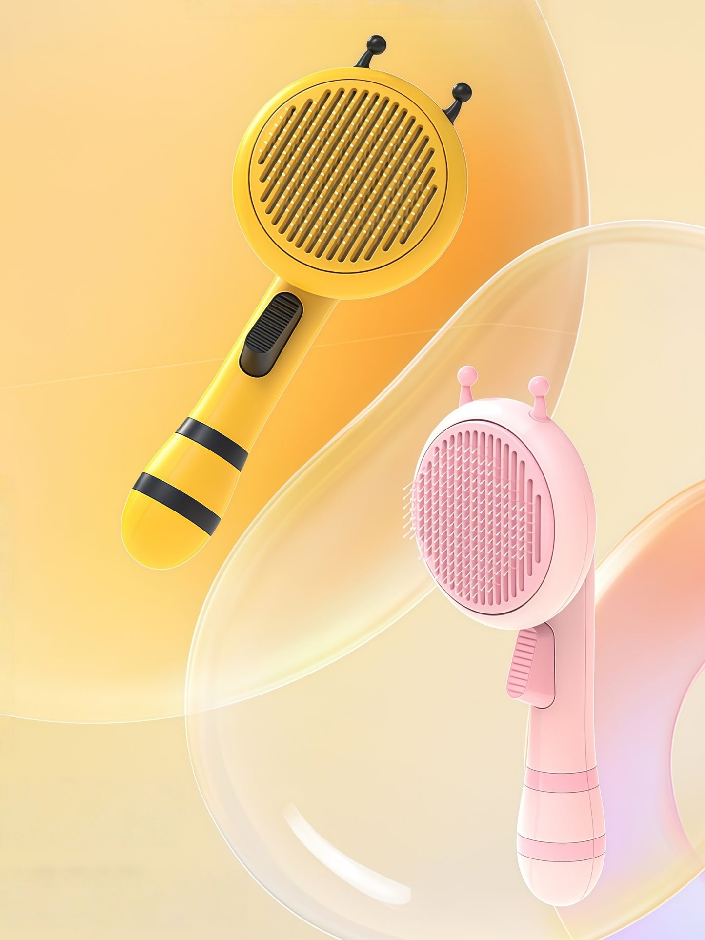 Small Bee Shaped Pet Pin Comb