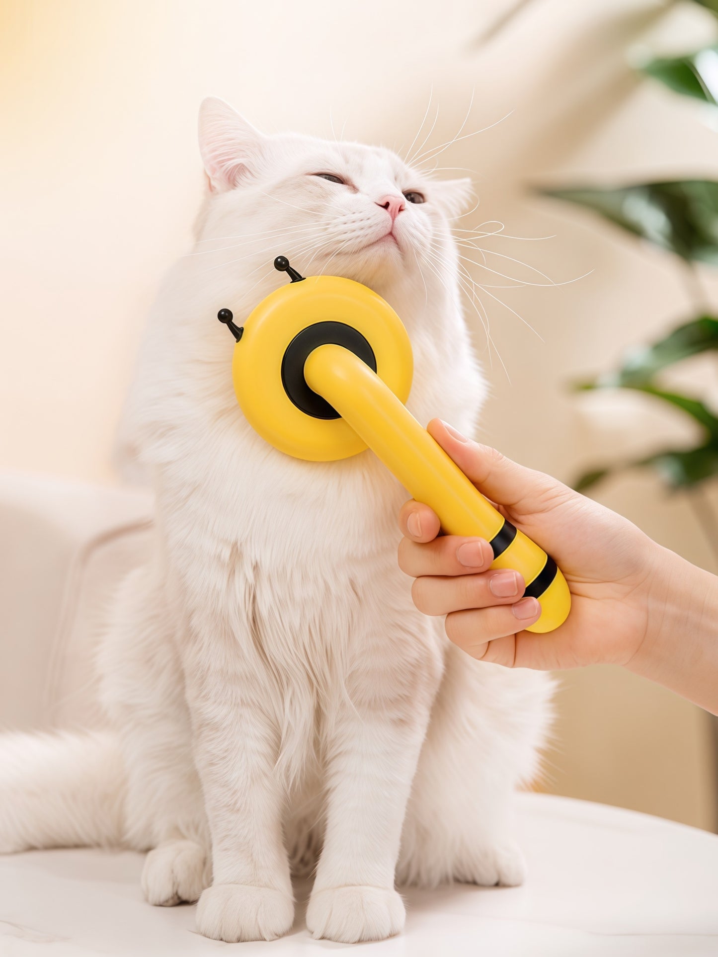 Small Bee Shaped Pet Pin Comb