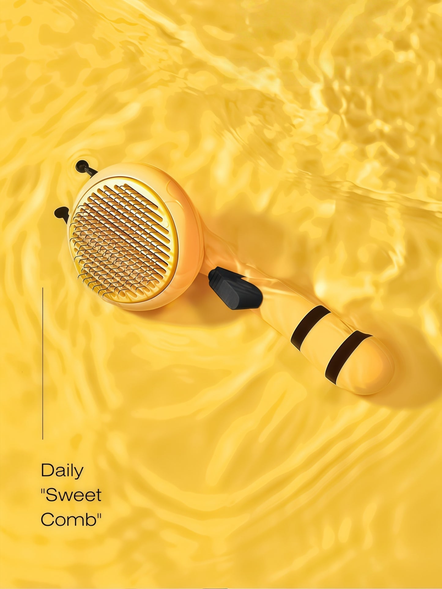 Small Bee Shaped Pet Pin Comb