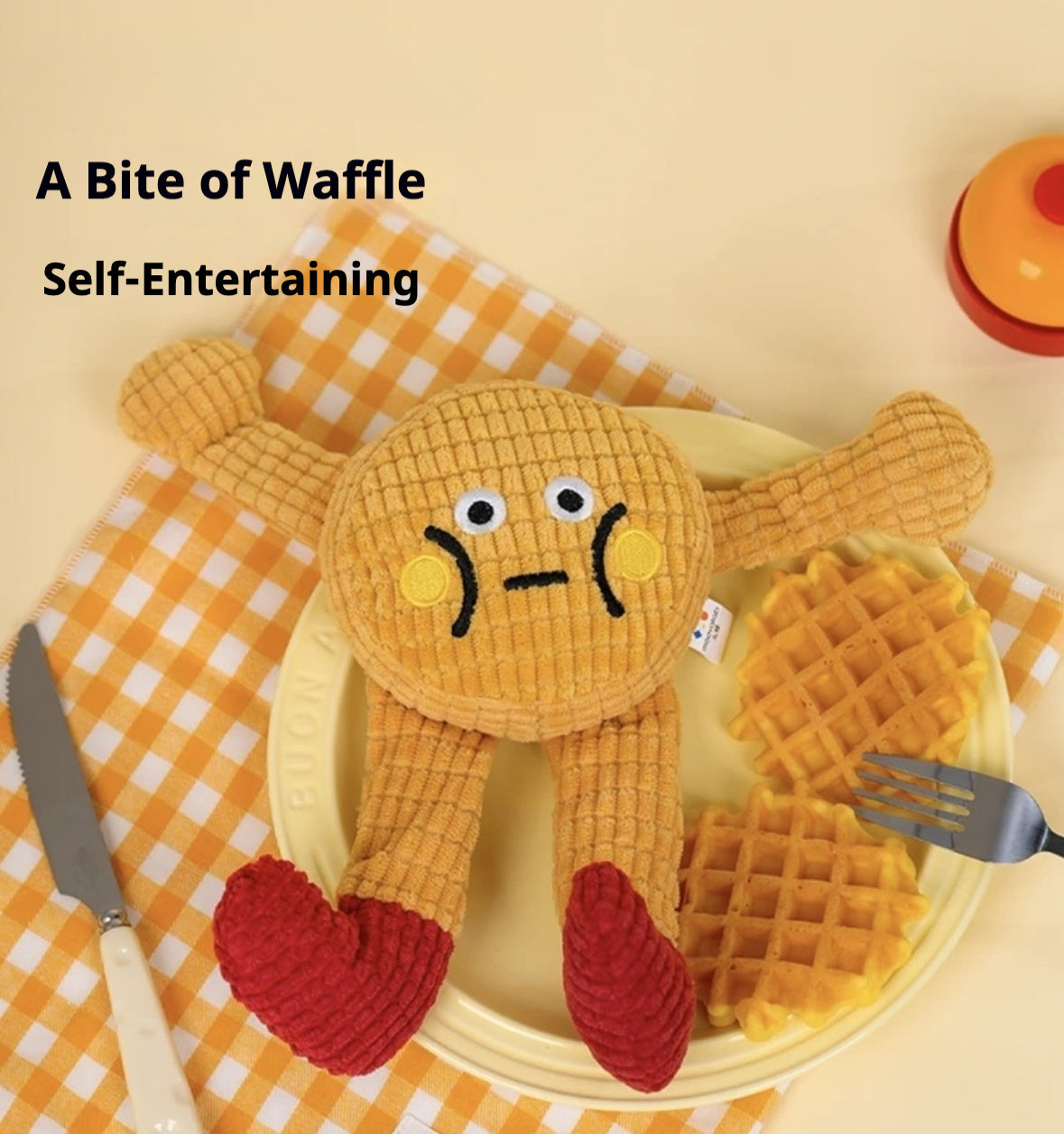 Squeaky Catnip Toy for Cats & Small Dogs