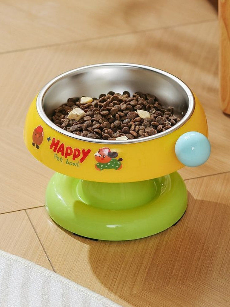 Ice Cream Stainless Pet Bowl
