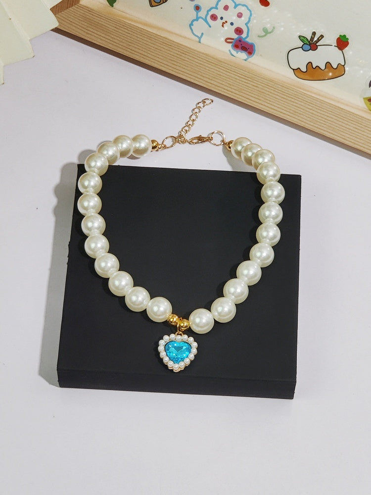 Princess-style Pet Necklace Jewelry