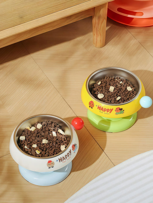 Ice Cream Stainless Pet Bowl