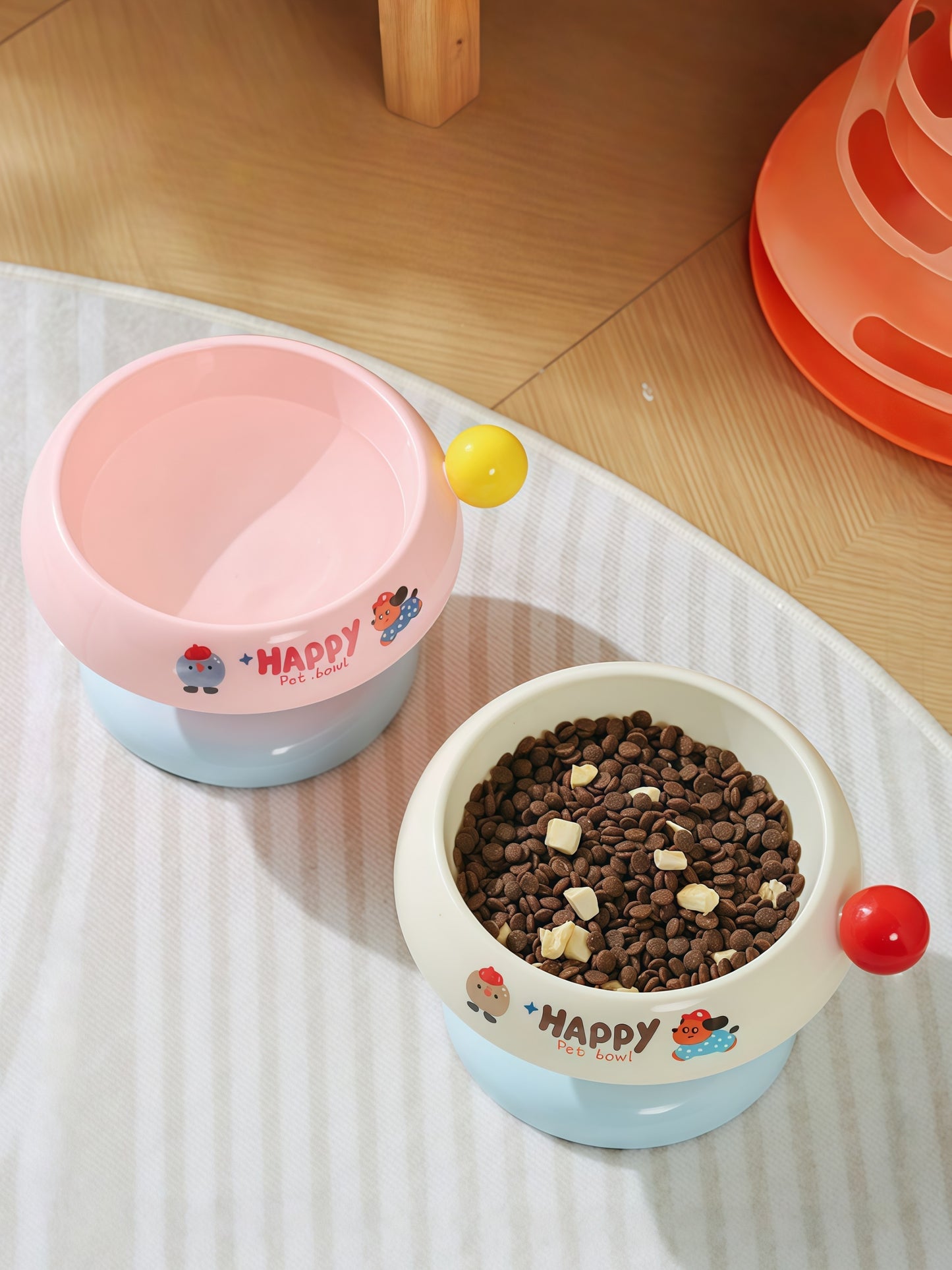 Ice Cream Stainless Pet Bowl