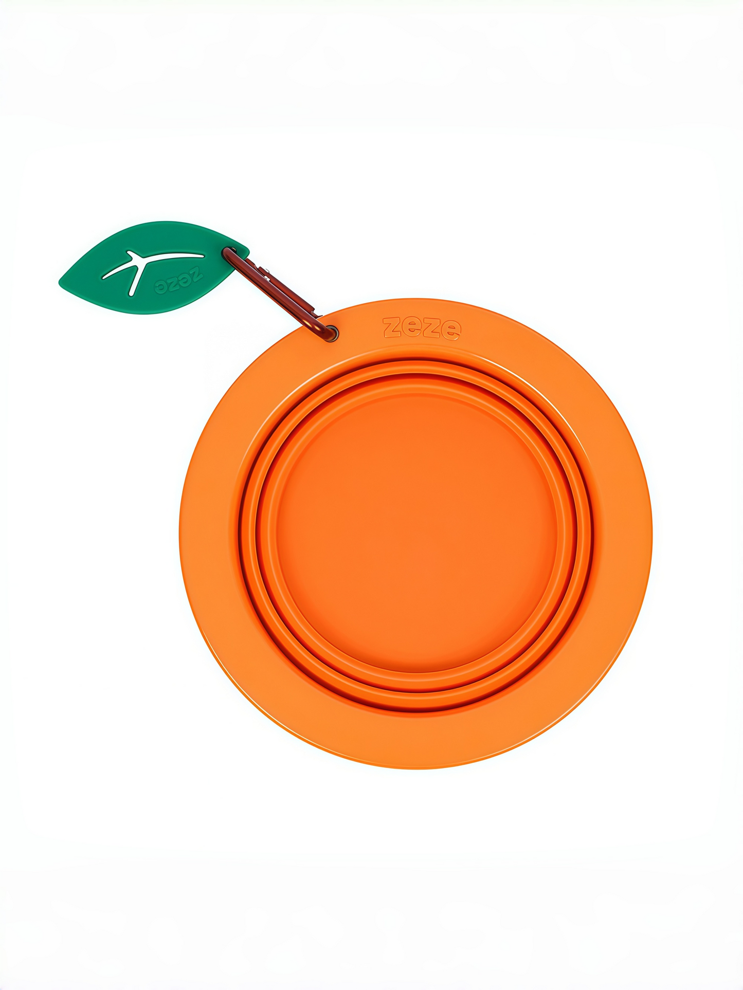 Fruit-Shaped Collapsible Silicone Pet Travel Bowl