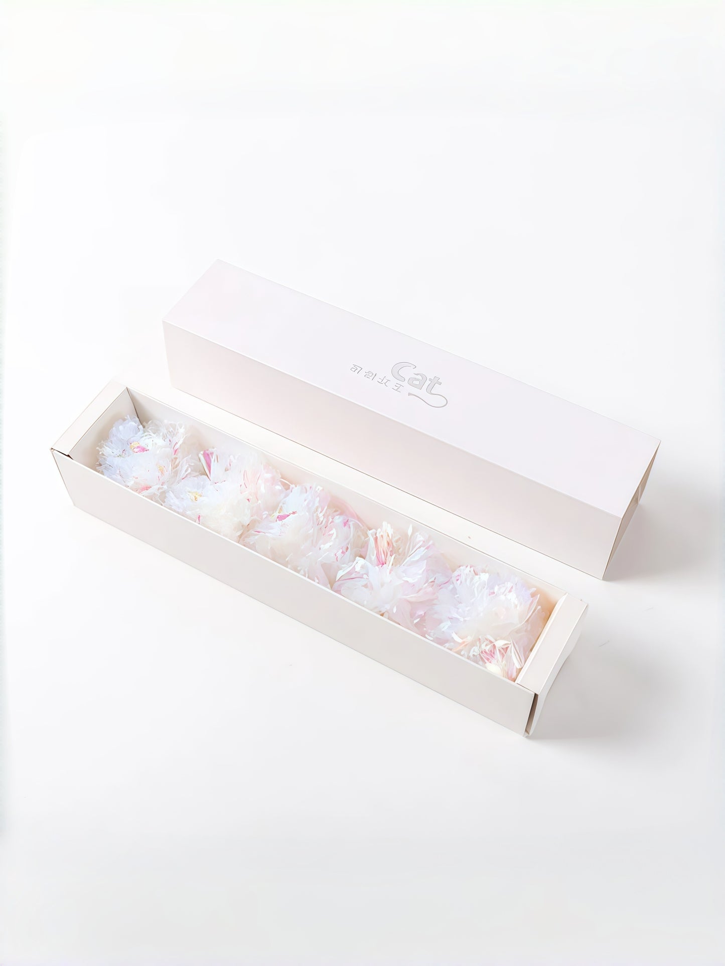 Funny Cat High-Bounce Color Plush Balls – 5-Pack Gift Box