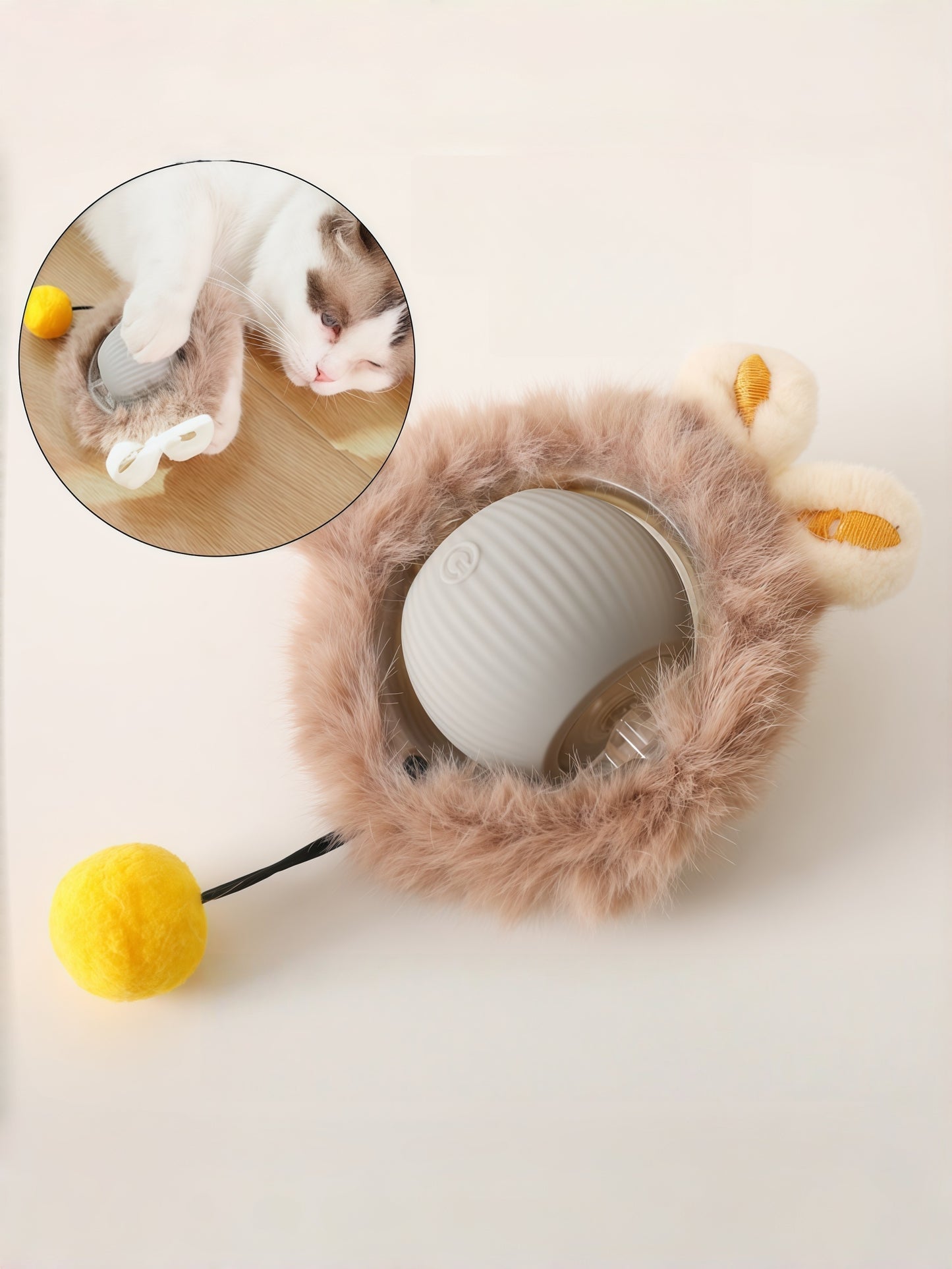 Interactive Rolling Cat Ball