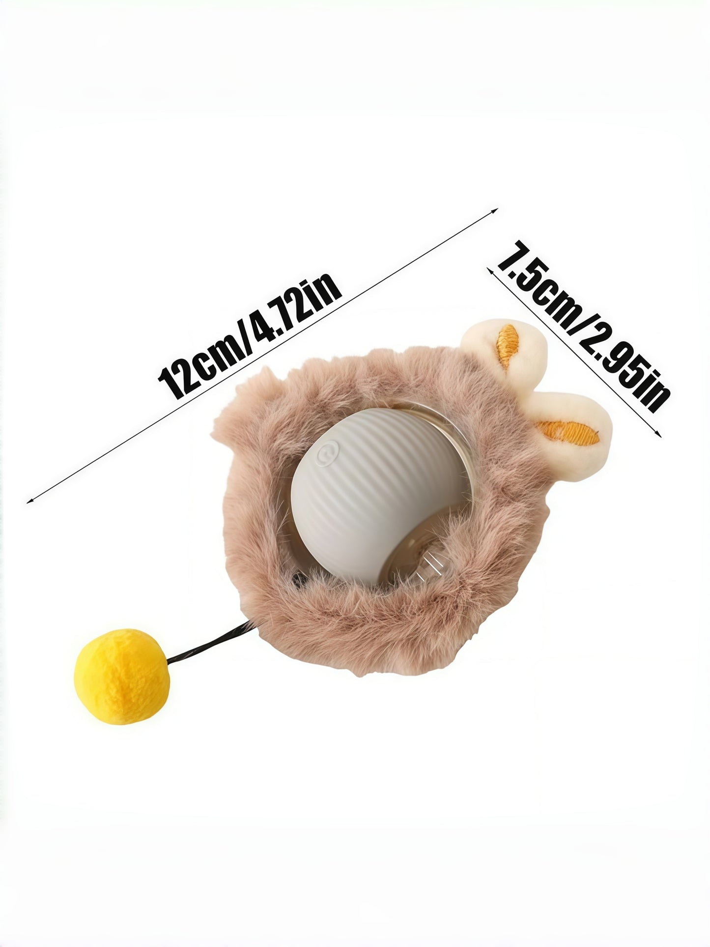 Interactive Rolling Cat Ball