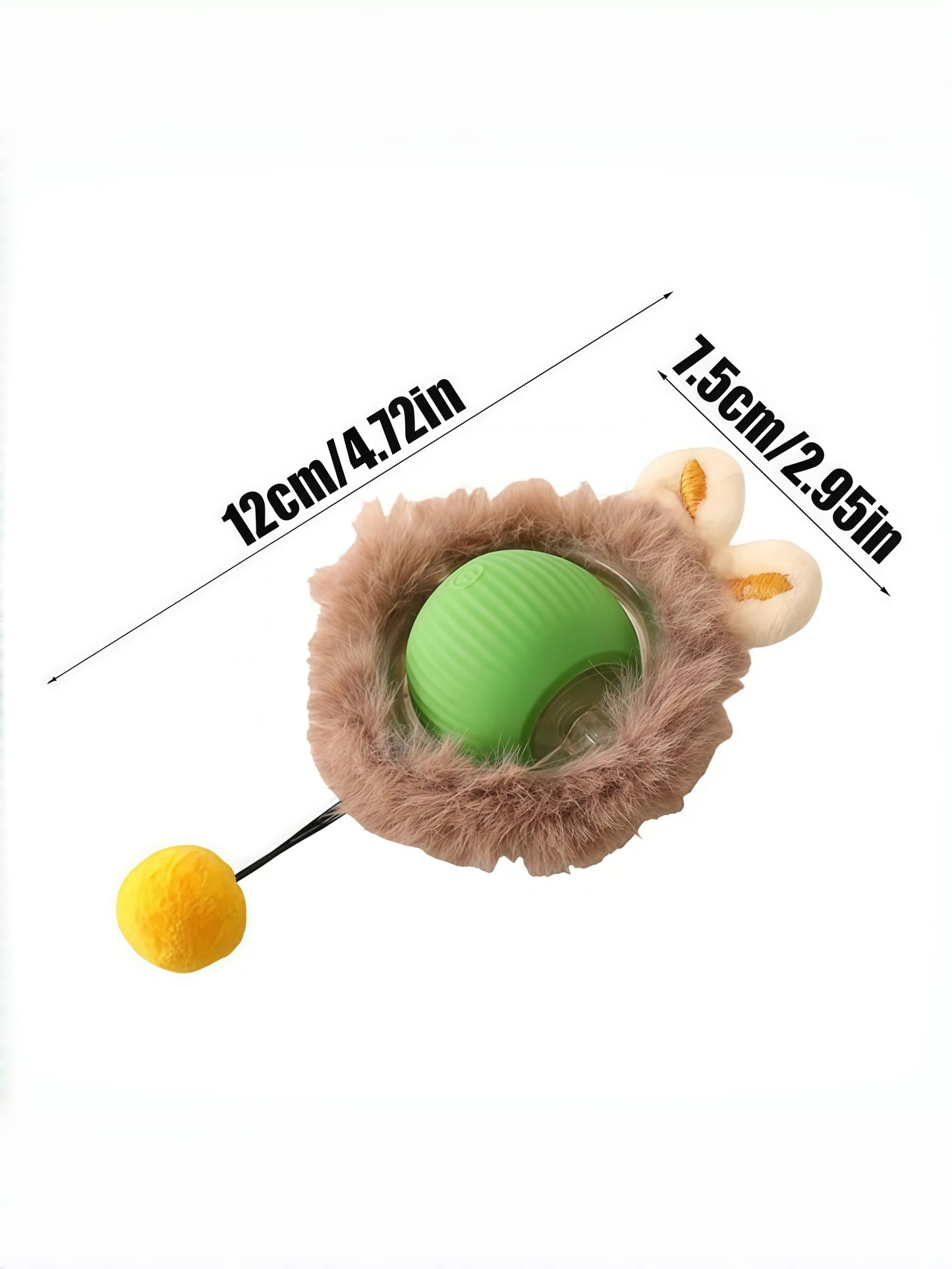Interactive Rolling Cat Ball