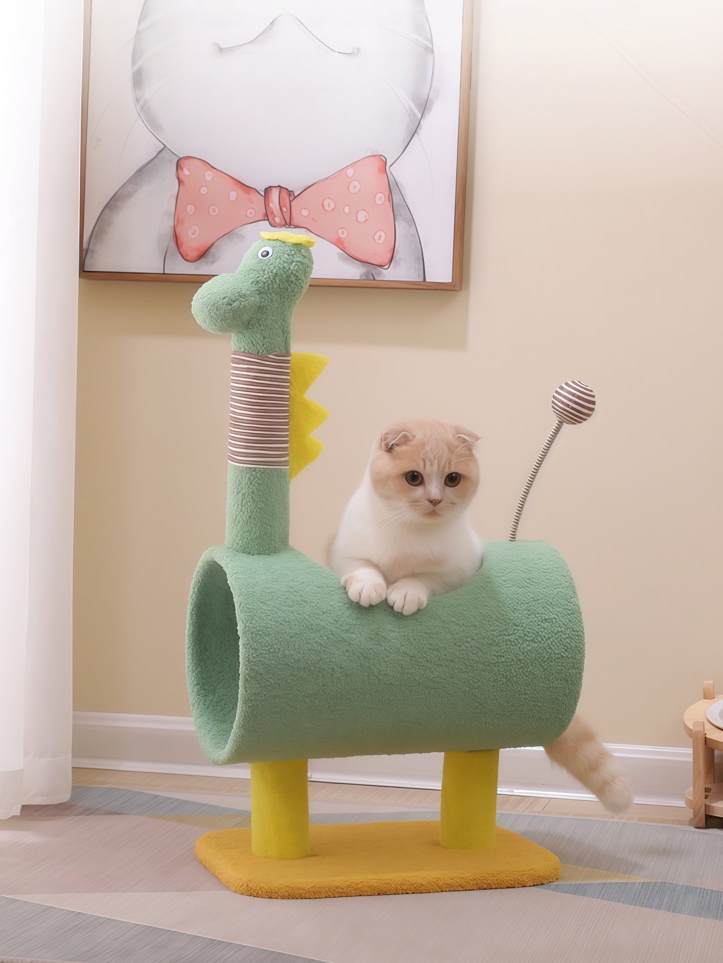 Mini Cat Tree with Scratching Post