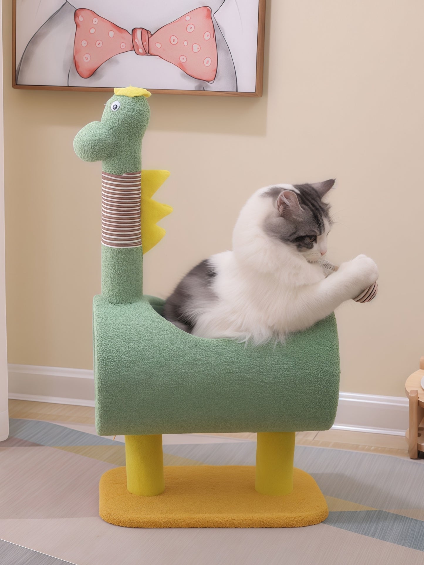 Mini Cat Tree with Scratching Post