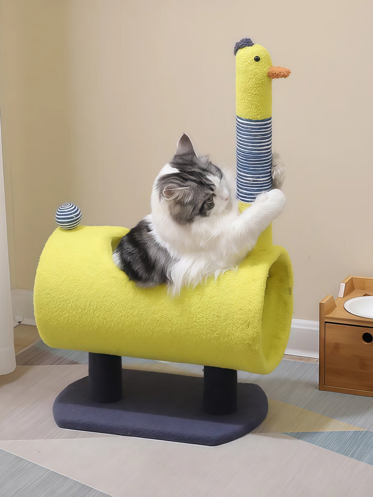 Mini Cat Tree with Scratching Post