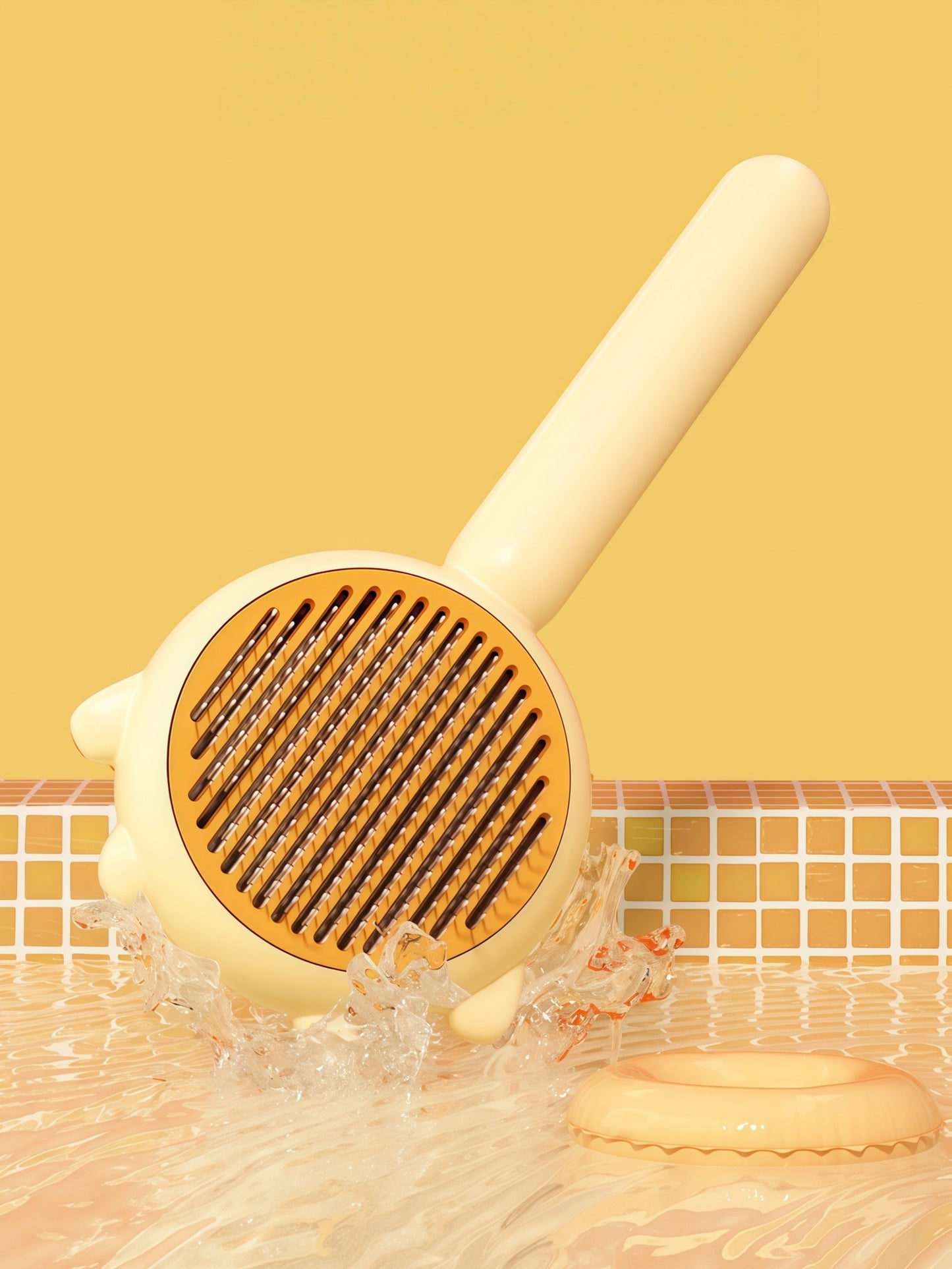 Minimalist Pet Cat Comb Deshedding Brush