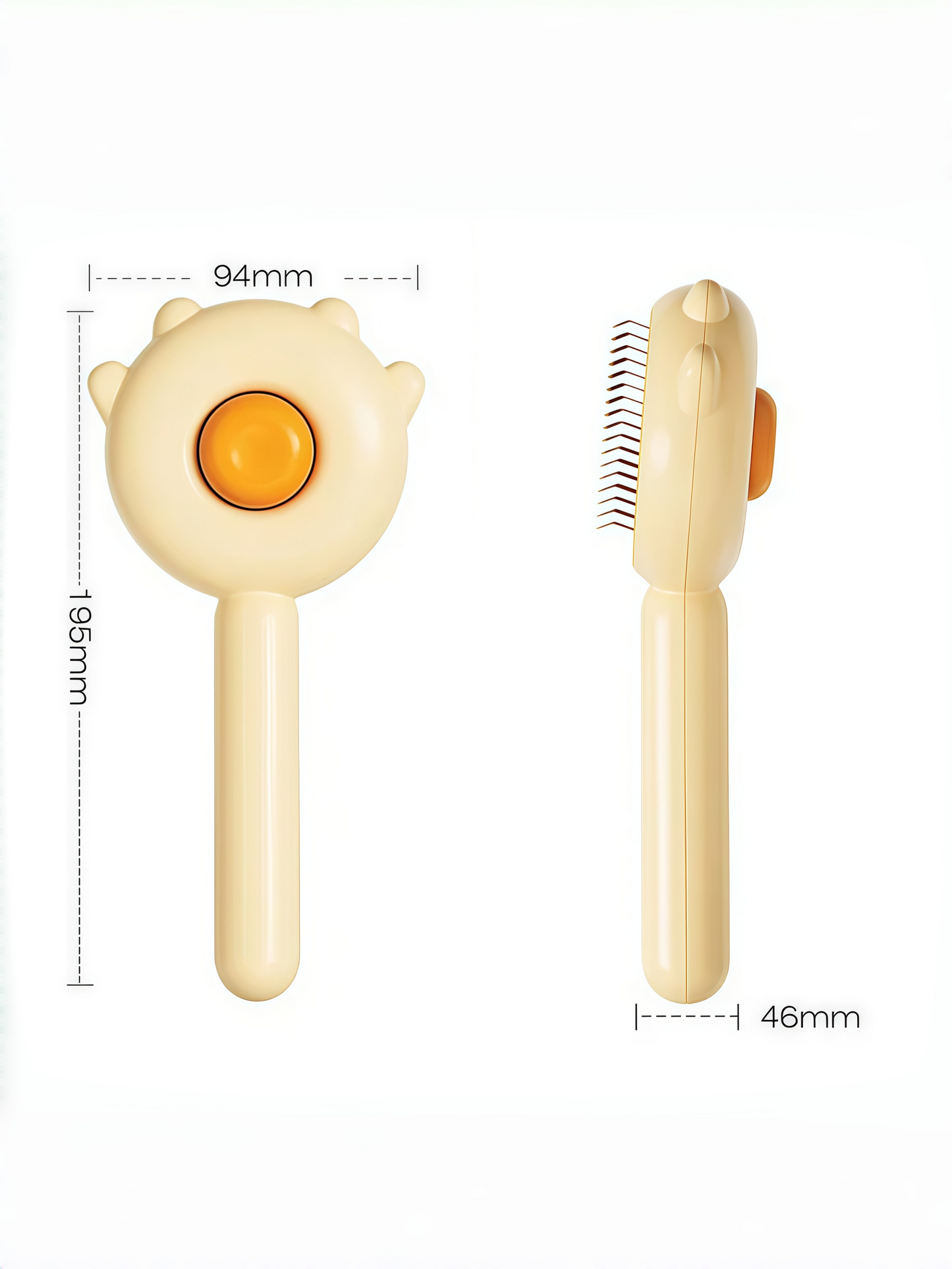 Minimalist Pet Cat Comb Deshedding Brush