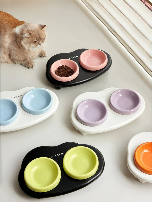 Nordic Cloud Pet Bowl & Stand (Mix-and-Match)