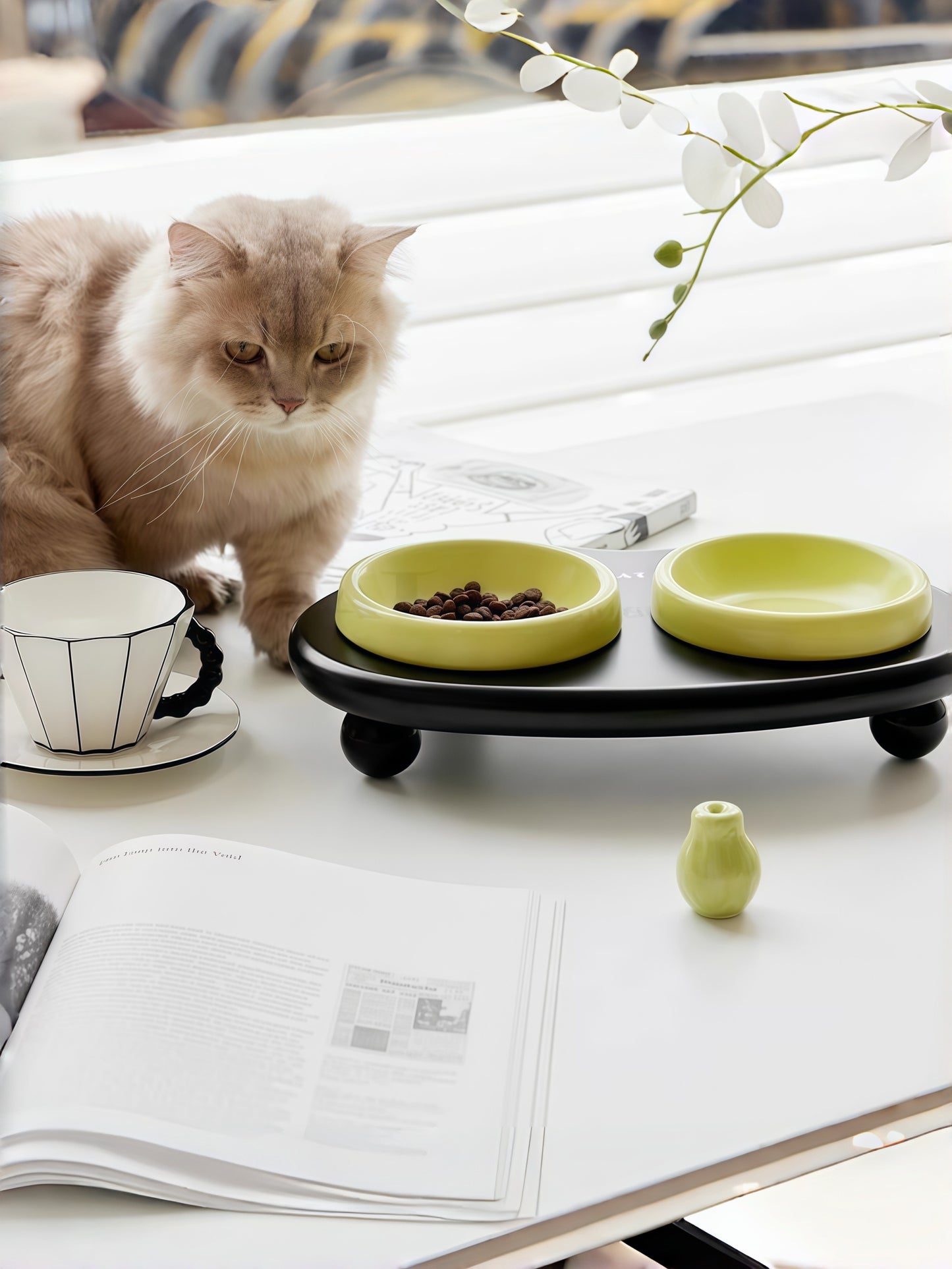 Nordic Cloud Pet Bowl & Stand (Mix-and-Match)