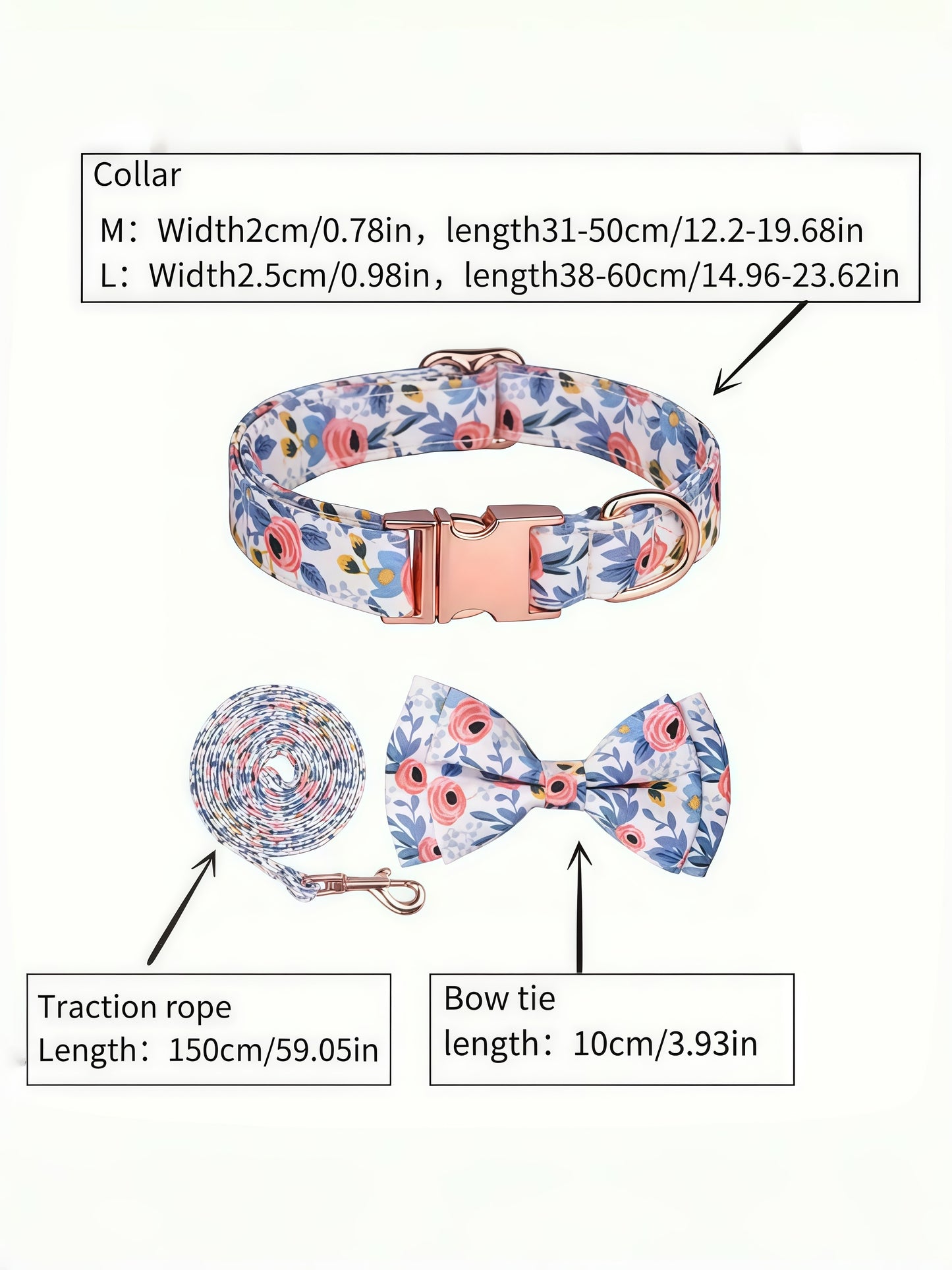 Personalized Dog Collar & Leash Set