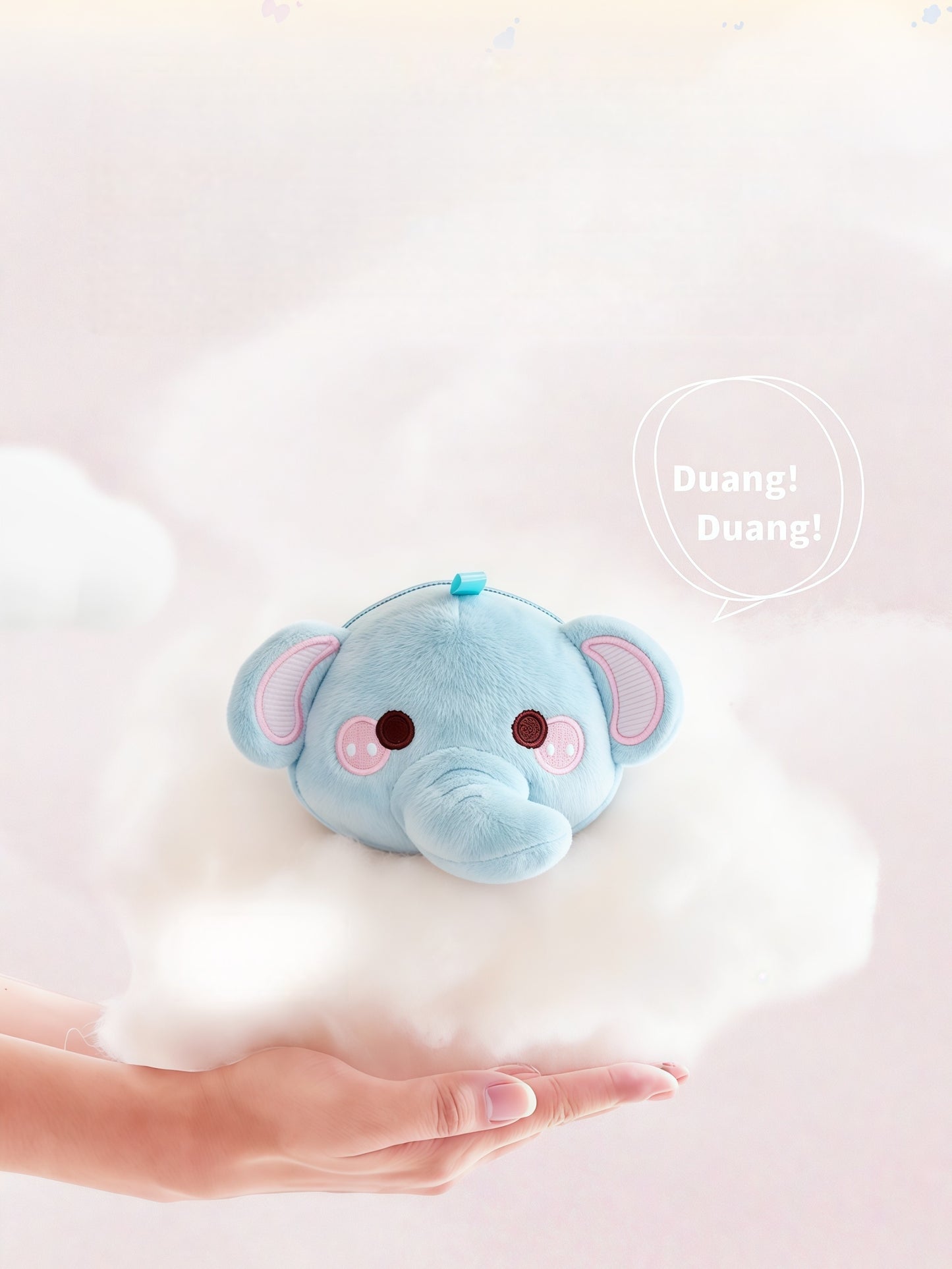 Plush Cartoon Poop Bag Holder & Mini Treat Pouch