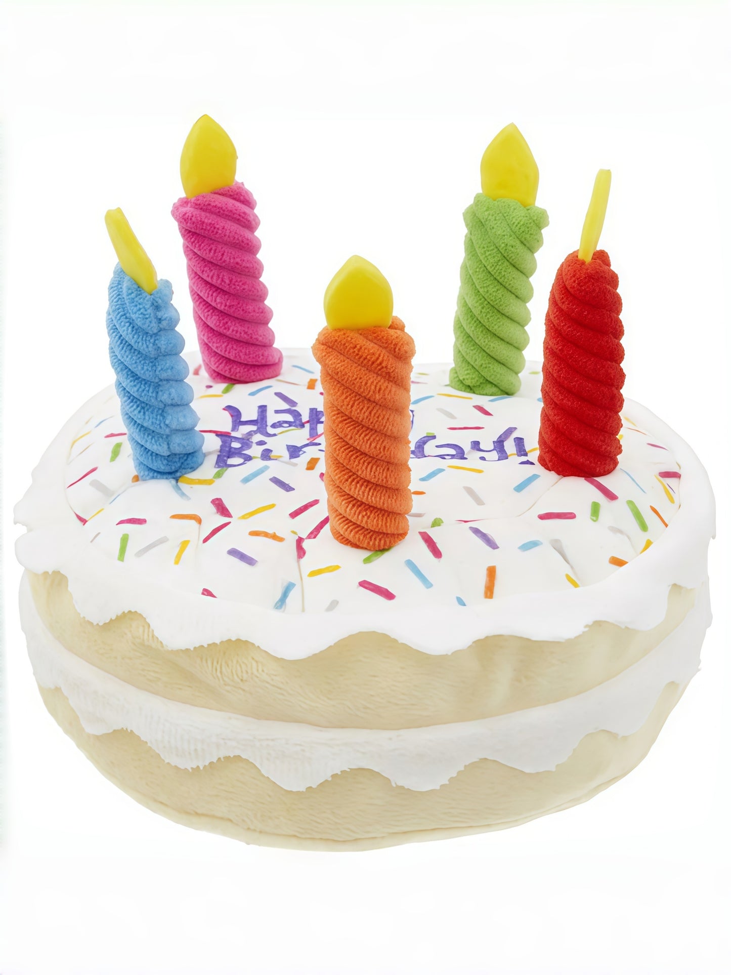 Plush Dog Birthday Squeaky Toy