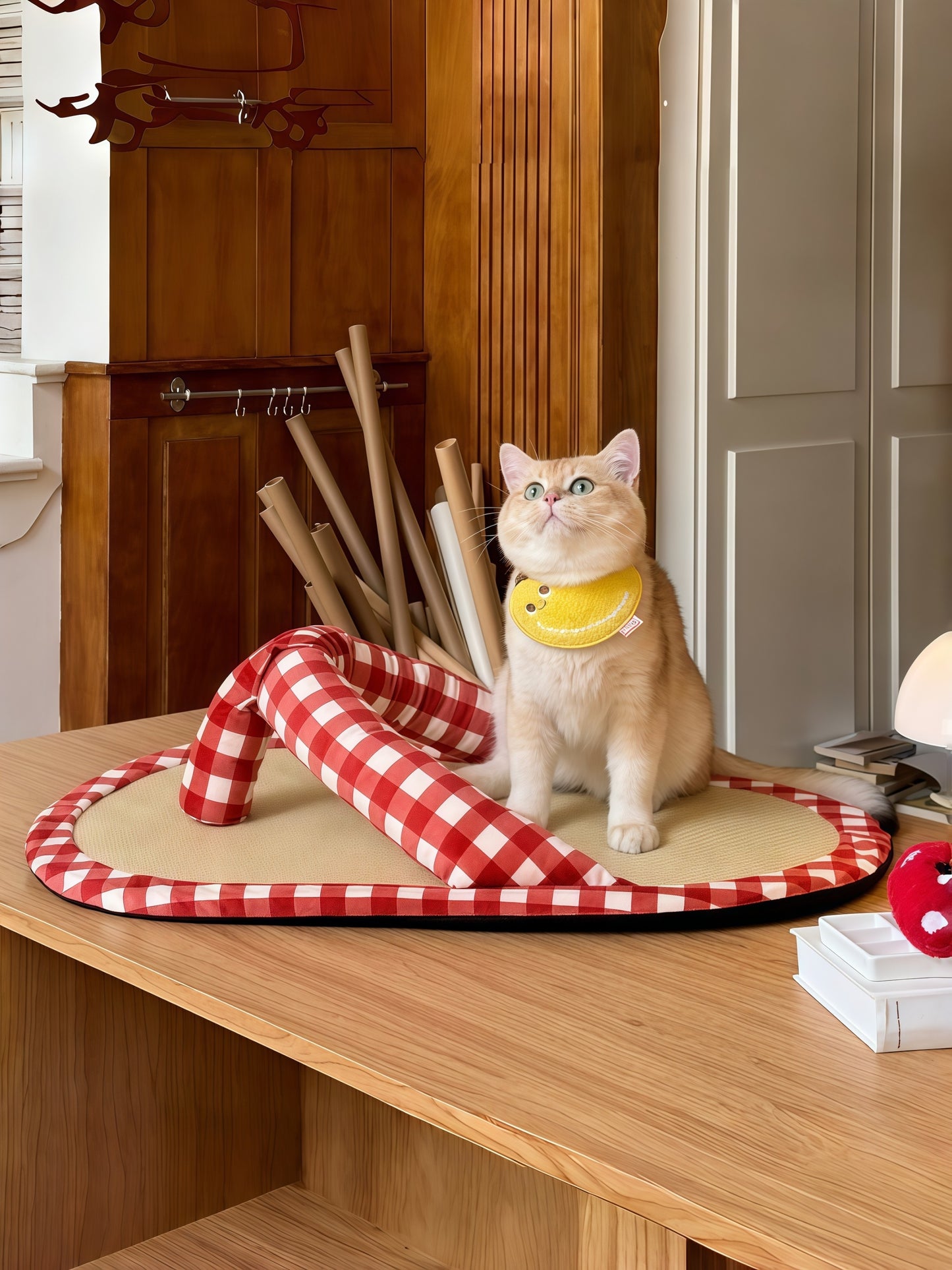 Rattan Cooling “Slipper” Pet Bed