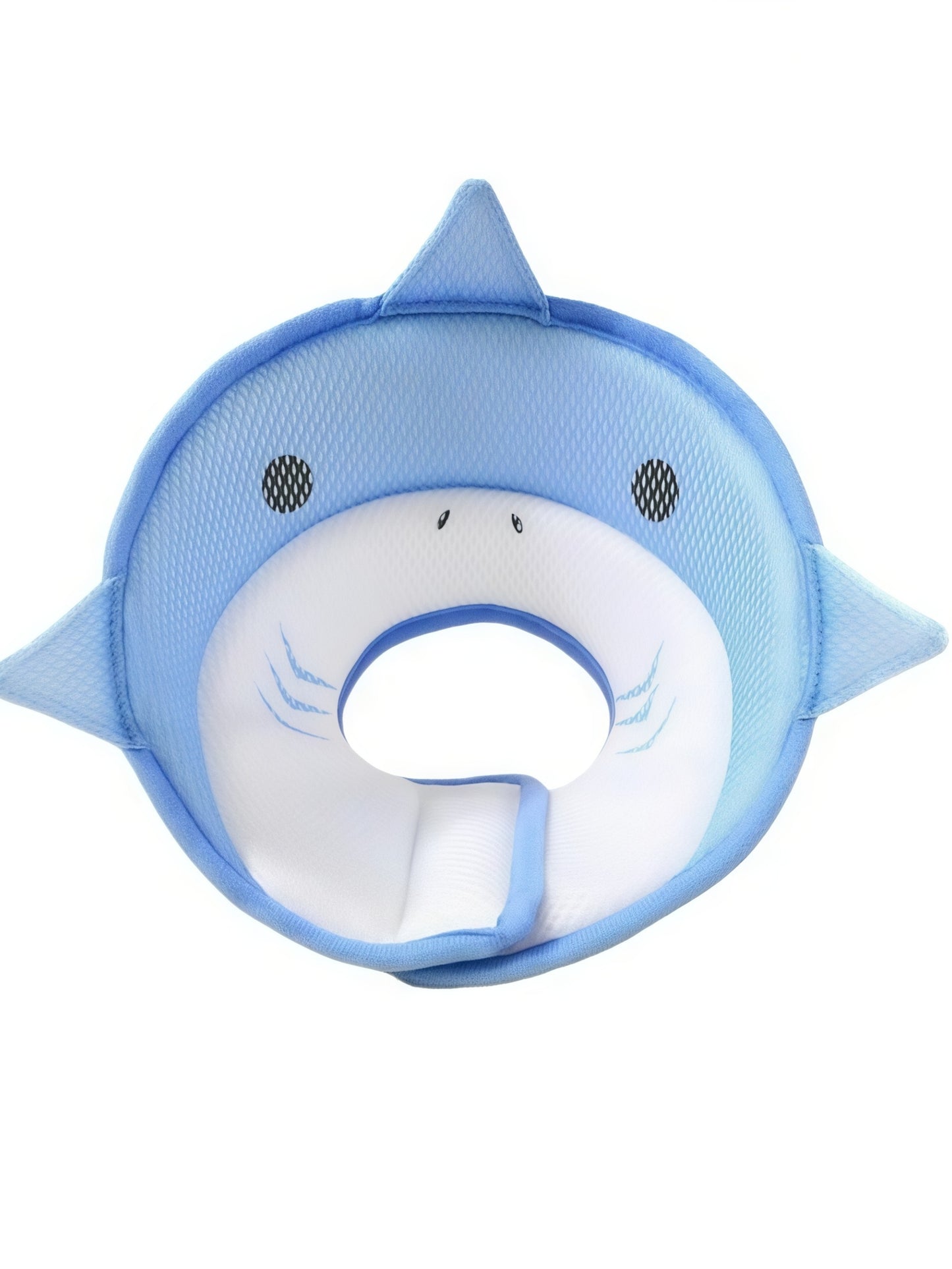 Shark-Shaped Soft Cat Recovery Cone