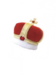 Squeaky Crown & Gem Plush Chew Toy Set