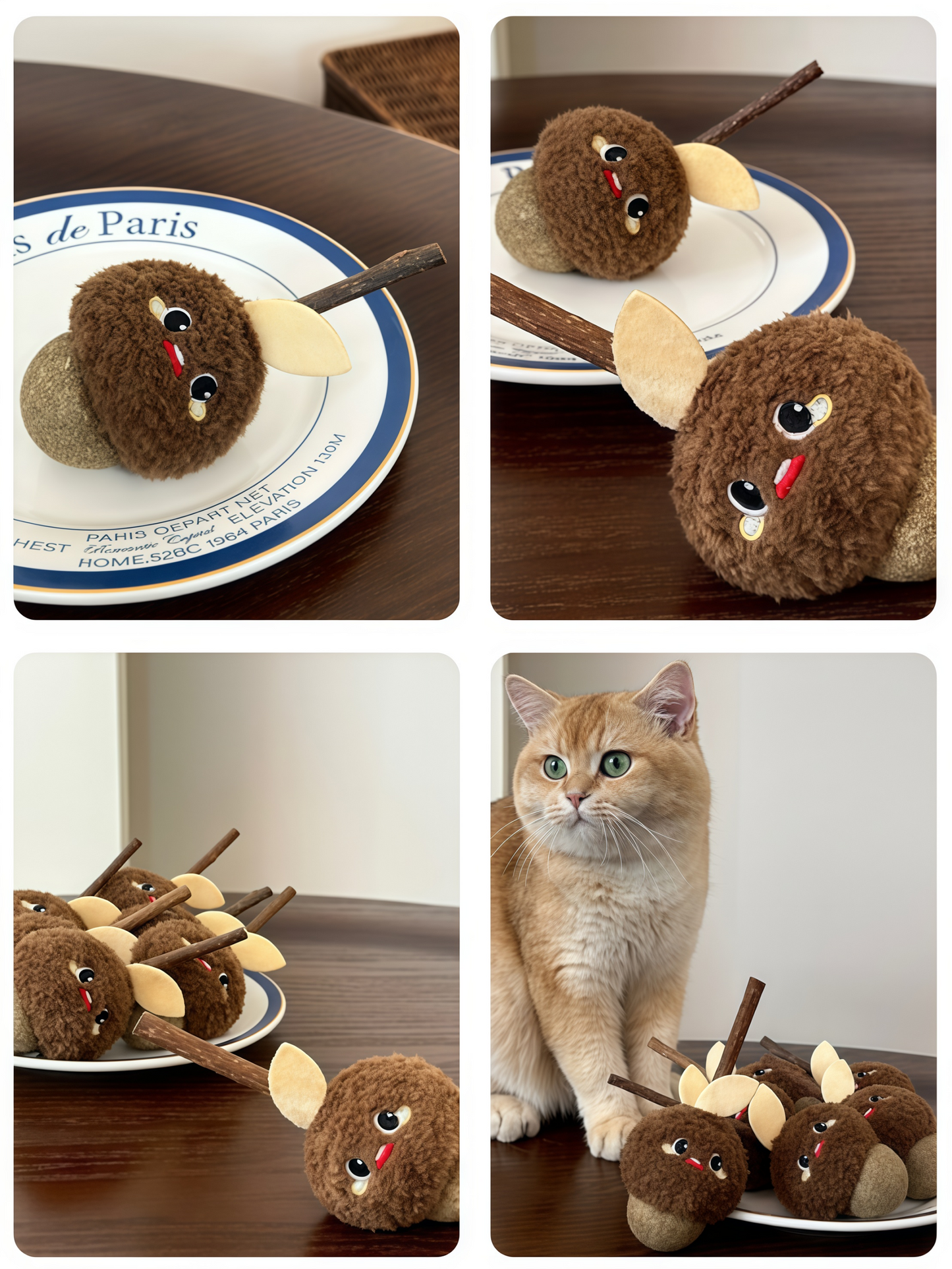 Hazelnut Cat Chew Toy