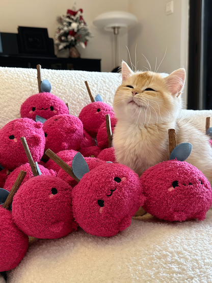 cute onion cat chew toy sparking playful interest from Puff Paw