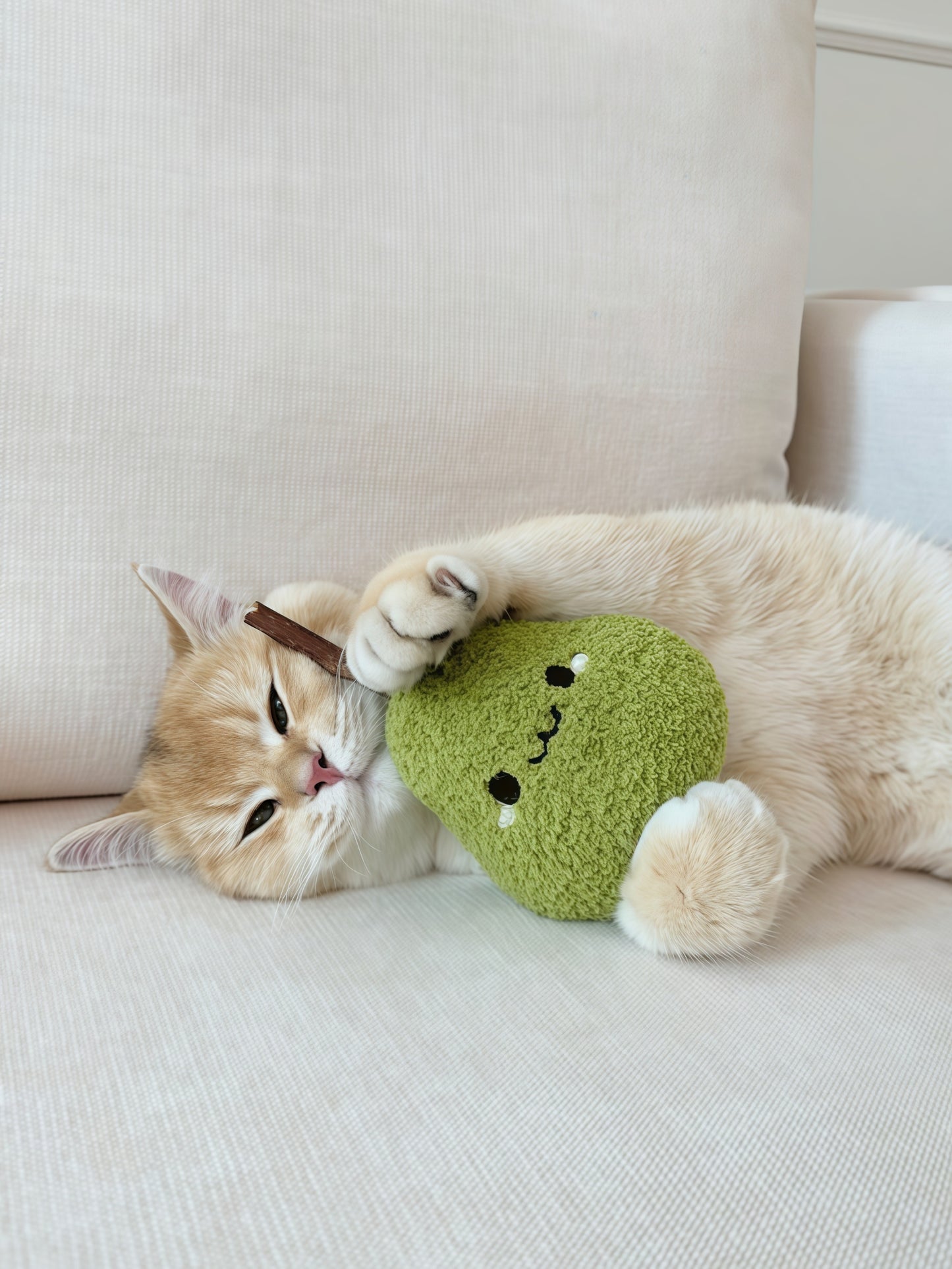 Pear Cat Chew Toy