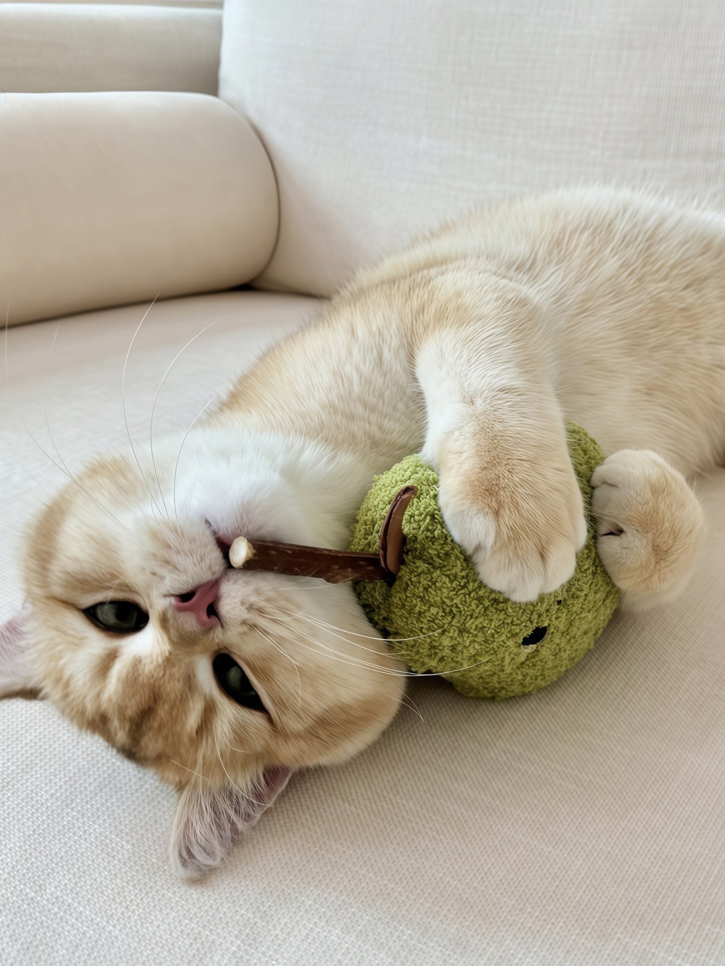 Pear Cat Chew Toy