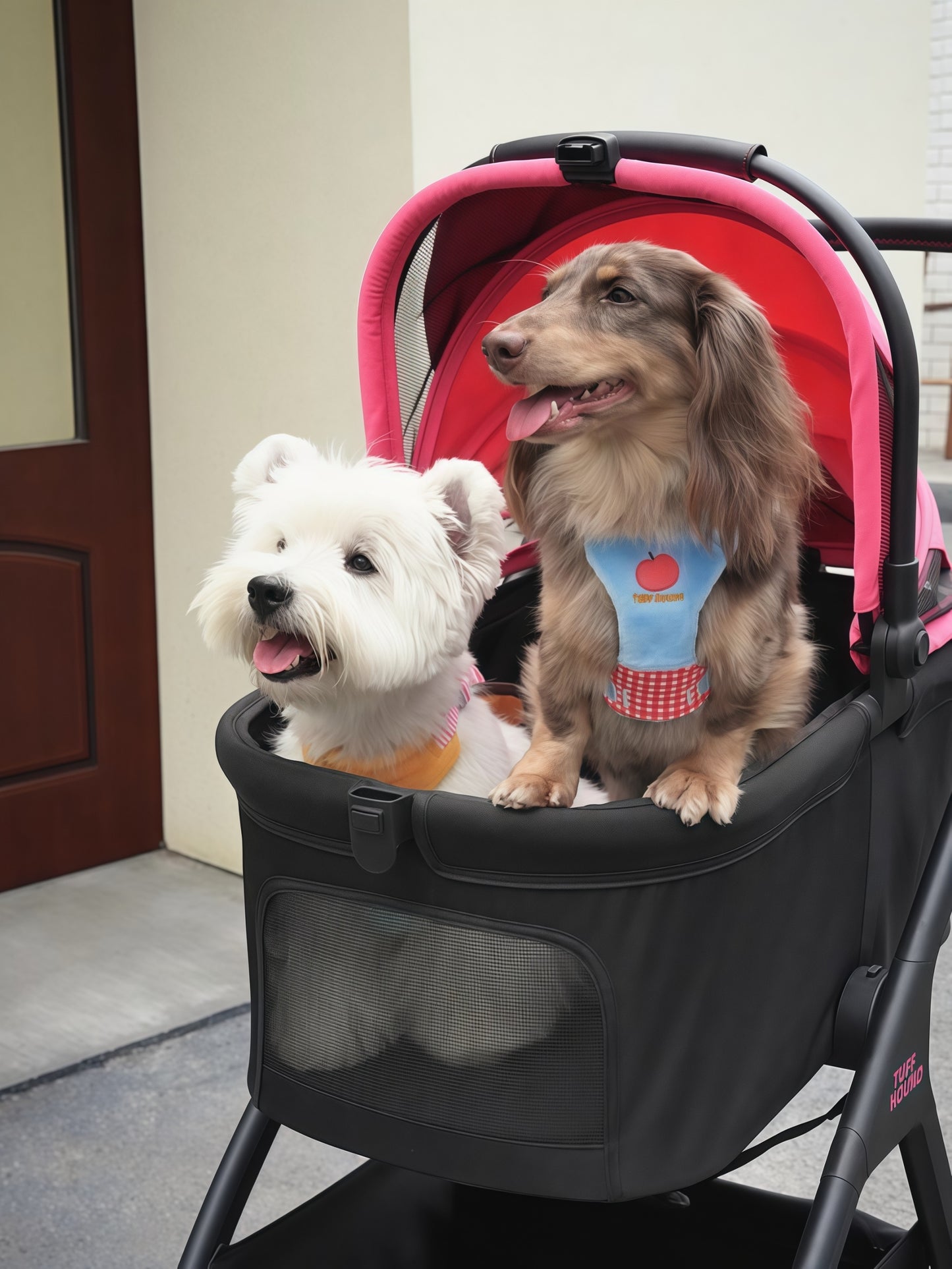 Winter Plush Vest Harness