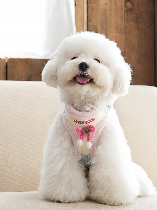 Warm Plush Winter Dog Harness