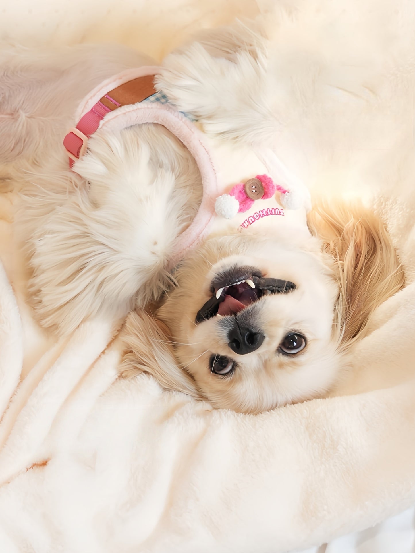 Warm Plush Winter Dog Harness