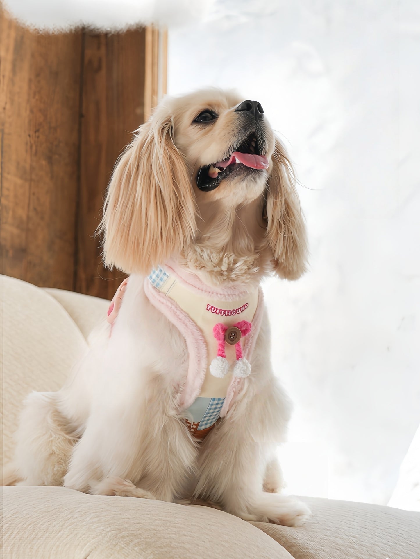 Warm Plush Winter Dog Harness