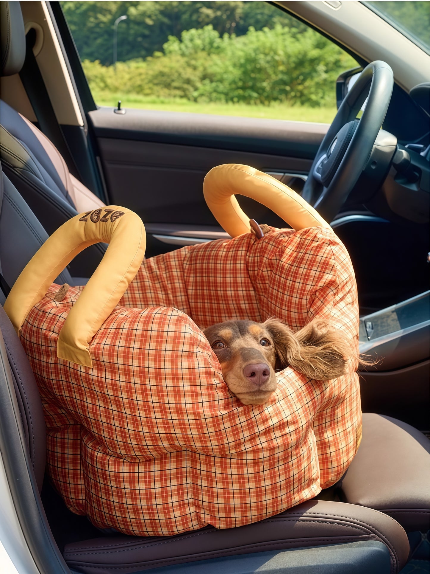“Tata” Portable Pet Car Bed